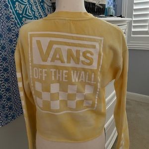 Vans yellow crewneck
